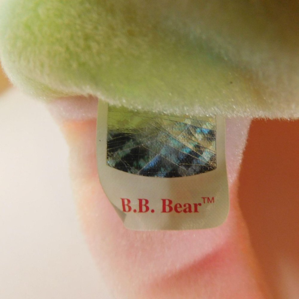 Lot of 4 Tie-Dye Ty PLush Rabbit, B.B.Bear,  Sammy, Goochy. - Picture 5 of 9